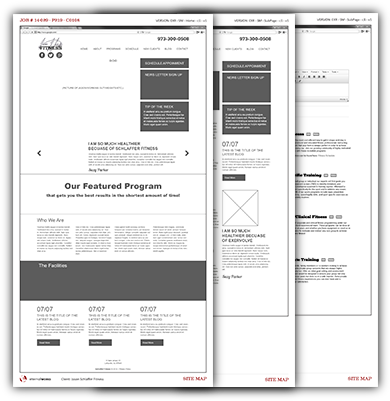 portfolio-exervolve-wireframes