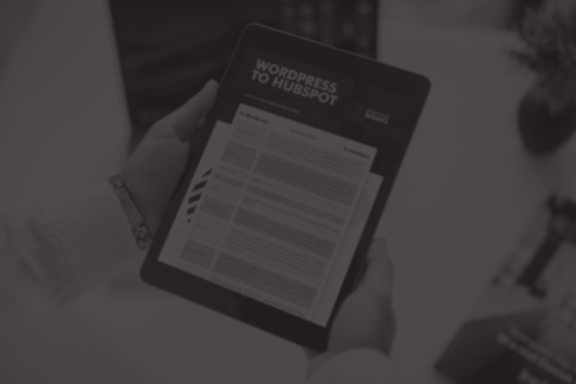 Eternal Works WordPress to HubSpot Cheat Sheet website header-1