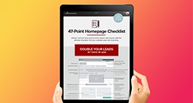 47 POINT HOMEPAGE CONVERSION CHECKLIST